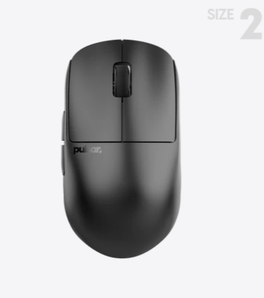 Chuột quang không dây Pulsar X2H v3 Size2 Black