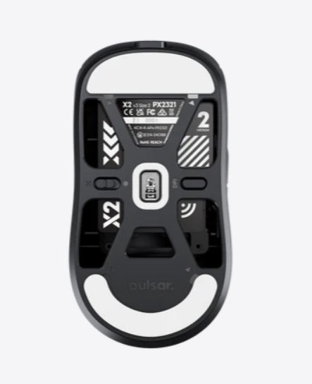 Chuột Pulsar không dây X2 v3 Size2 Black