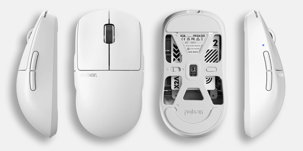 Chuột Pulsar không dây X2A v3 Size2 White