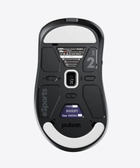 Chuột Pulsar không dây Xlite v4 eS Size2 Black