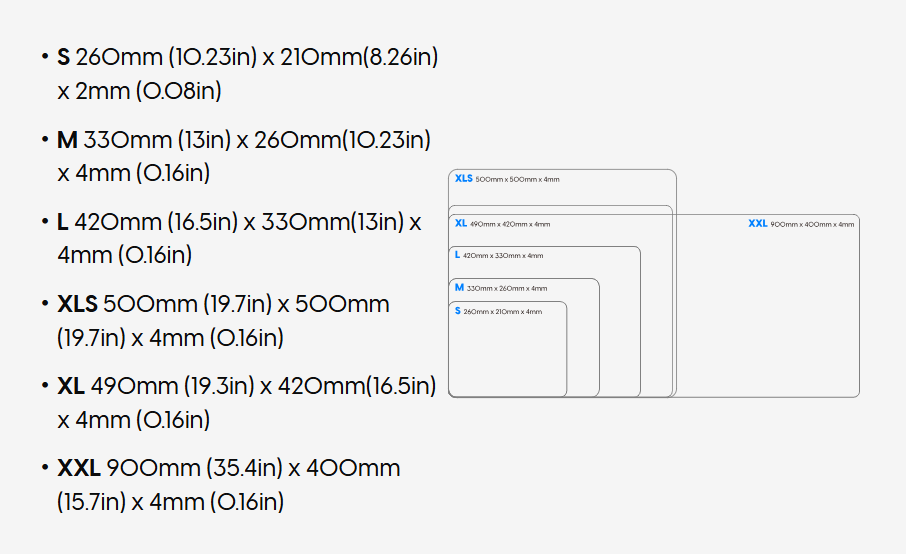 Bàn di chuột Pulsar ParaControl v2 Mouse Pad XXL Black