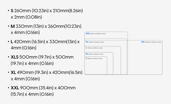  Bàn di chuột Pulsar ParaControl v2 Mouse Pad XXL Black 
