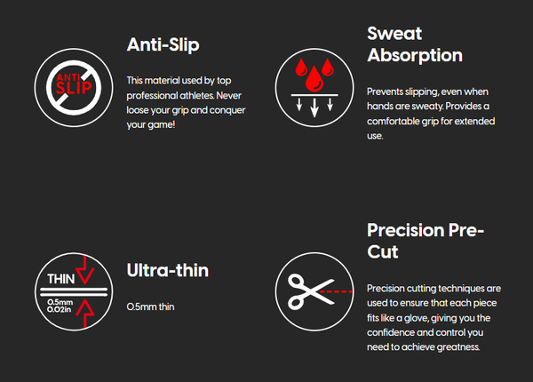  Miếng dán chống trượt cho bàn phím, chuột máy tính Pulsar Supergrip Griptape Precut for Razer Deathadder V3 Pro 