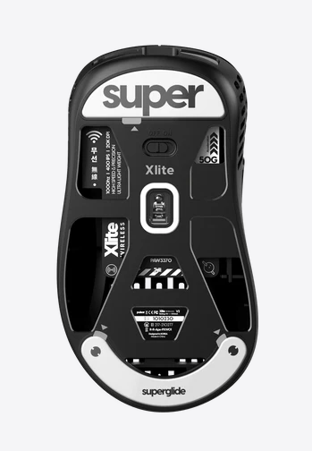 Miếng dán đế chuột máy tính Pulsar Superglide 2 for Pulsar Xlite Wireless [White] 2