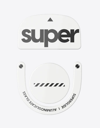 Miếng dán đế chuột máy tính Pulsar Superglide 2 for Logitech GPro Superlight 2 [White]