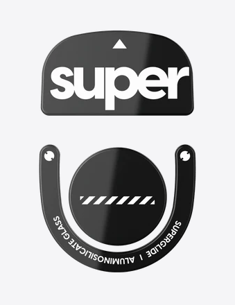 Miếng dán đế chuột máy tính Pulsar Superglide 2 for Logitech GPro Superlight 2 [Black]