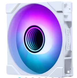 Quạt tản nhiệt dùng cho máy tính Phanteks M25 G2 120mm, PWM fan, DRGB, White