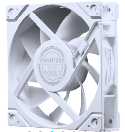  Quạt tản nhiệt dùng cho máy tính Phanteks M25 G2 120mm, PWM fan, DRGB, White 