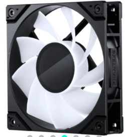 Quạt tản nhiệt dùng cho máy tính Phanteks M25 G2 120mm, PWM fan, DRGB, Reverse, Black