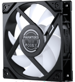  Quạt tản nhiệt dùng cho máy tính Phanteks M25 G2 120mm, PWM fan, DRGB, Reverse, Black 