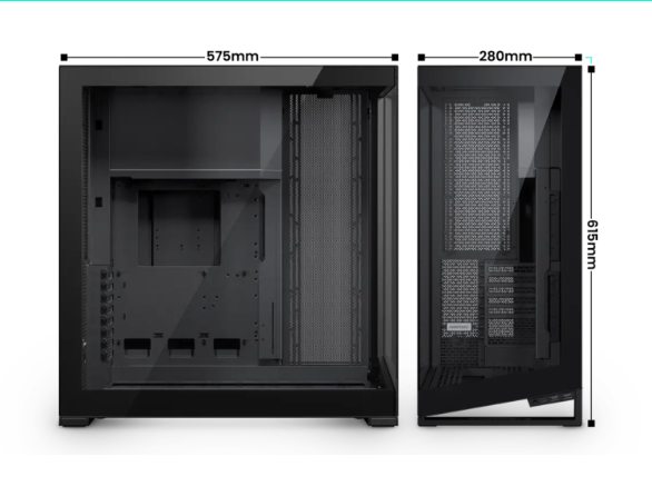  Vỏ CPU máy vi tính Phanteks NV Series NV9 MKII Case Tempered Glass Windows, DRGB, Satin Black 
