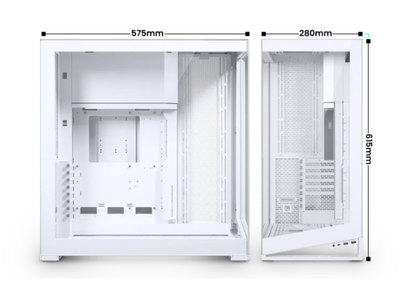  Vỏ CPU máy vi tính Phanteks NV Series NV9 MKII Case Tempered Glass Windows, DRGB, Matte White 