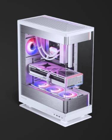 Vỏ CPU máy vi tính Phanteks Evolv Series X2 ATX chassis, Tempered Glass Windows, DRGB, Matte White