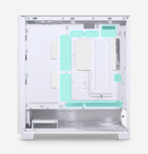 Vỏ CPU máy vi tính Phanteks 523 Series XT Pro Ultra ATX Case, Tempered Glass, 4x M25-140 DRGB Fan, Matte White