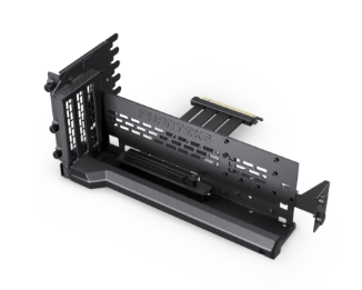 Bộ dựng VGA Phanteks Premium PCIe Gen4 Vertical GPU Bracket, 220mm PCIe 4.0 x16 Riser Cable, Black