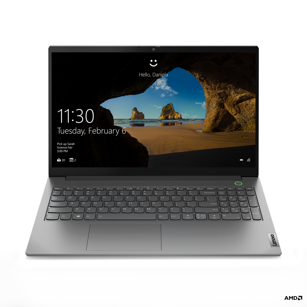 Laptop Lenovo ThinkBook 15 G3 ALC/ AMD Ryzen 7 5700U/ 8GB/ 512 SSD/ 15.6” FHD/ FP/ Windows 11/ Grey