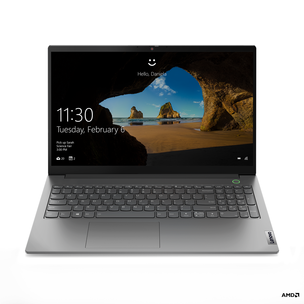 Laptop Lenovo ThinkBook 15 G3 ALC 21A40044VN/ AMD Ryzen 3 5300U/ 4GB/ 512 SSD/ 15.6” FHD/ FP/ Windows 10/ Grey