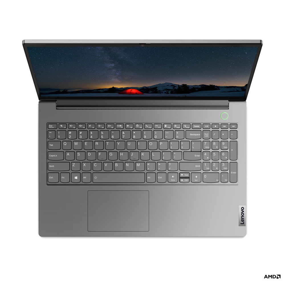 Laptop Lenovo ThinkBook 15 G3 ALC 21A40044VN/ AMD Ryzen 3 5300U/ 4GB/ 512 SSD/ 15.6” FHD/ FP/ Windows 10/ Grey