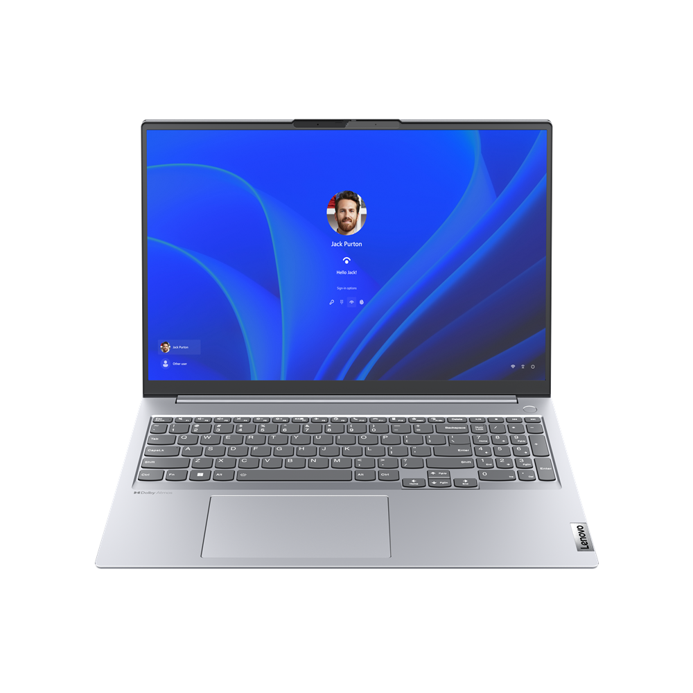 Laptop Lenovo ThinkBook 16 G4+ IAP/ i7-12700H/ 1x16GB/ 512GB SSD/ RTX2050_4GB/ WL+BT/ FP/ 16