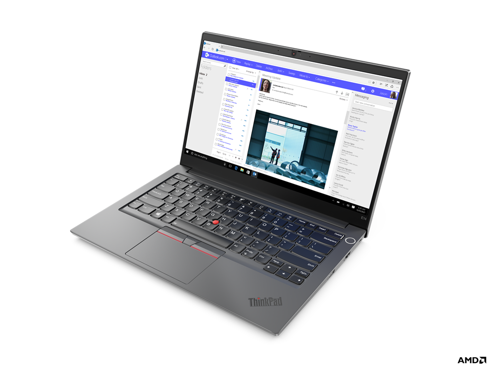 Laptop Lenovo ThinkPad E14 Gen 3/ AMD R7-5700U/ 8G/ 512G SSD/ 14.0 FHD/ FP/ WL+BT/ LEDKB/ Black