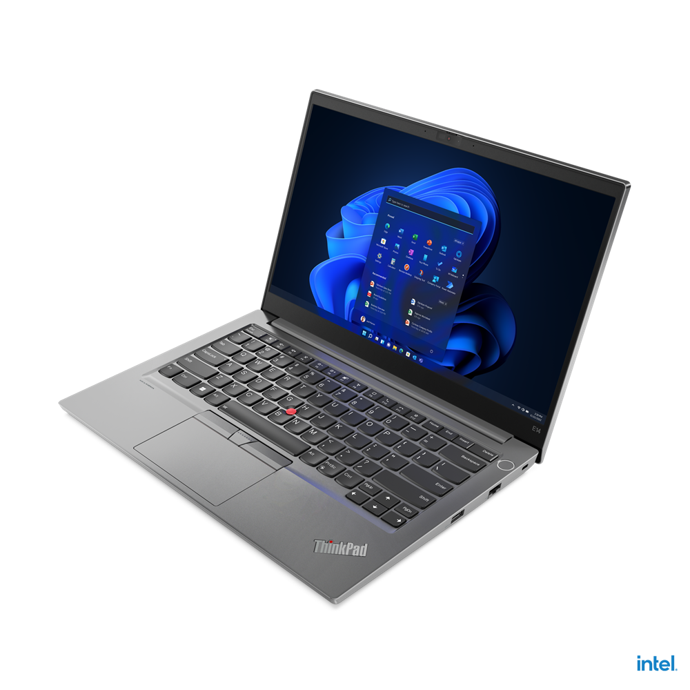 Laptop Lenovo ThinkPad E14 Gen 4/ Intel Core i7-1255U/ 8GD4/ 256GSSD/ 14.0FHD/ FP/ IR/ WL+BT/ 3C45/ W11/ LEDKB/ Black
