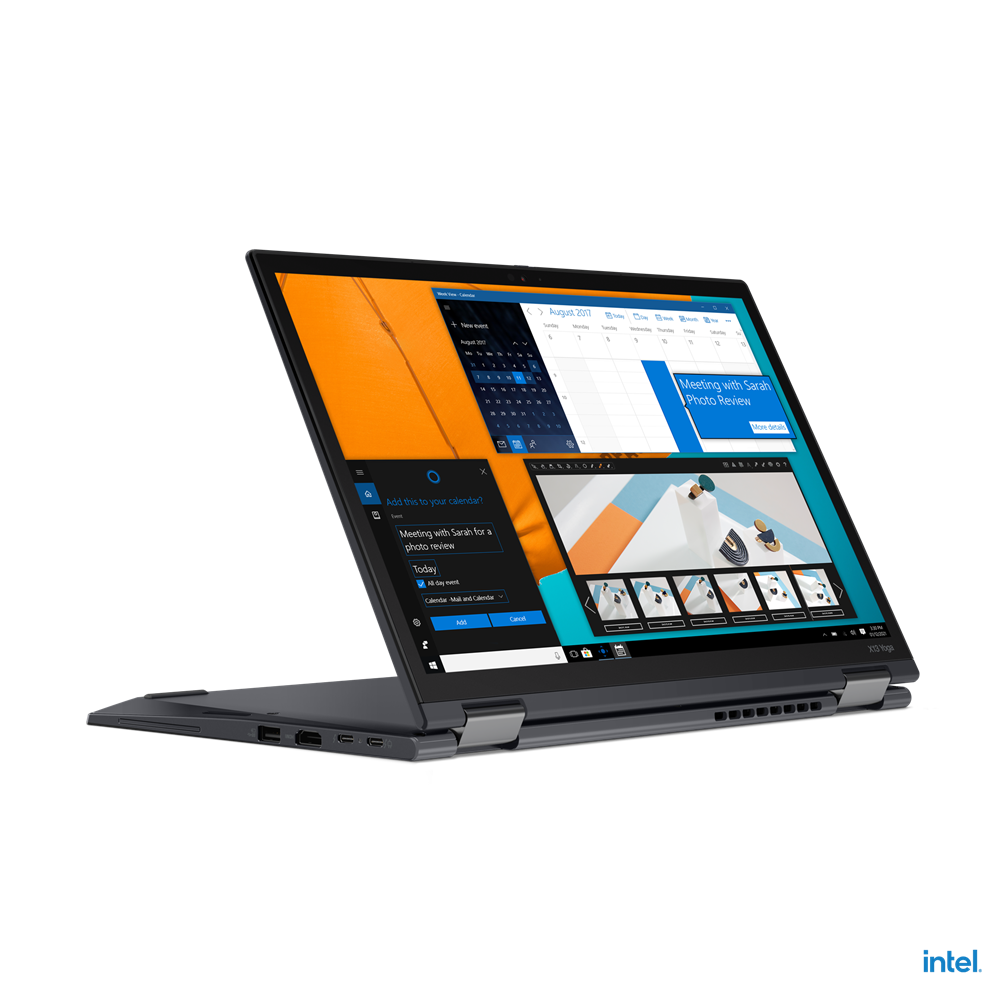 Laptop Lenovo ThinkPad X13 Yoga Gen 2/ Intel Core i7-1165G7/ 16GB/ 512GB SSD/ 13.3 WQXGA MT/ WLax+BT52/ FP/ Windows 10P/ Black