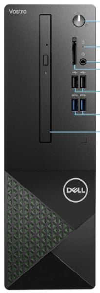  PC Dell Vostro 3020/ Intel Core i3-13100/ 8GB/ 256GB SSD/ WL+BT/ Win 11+Off21 