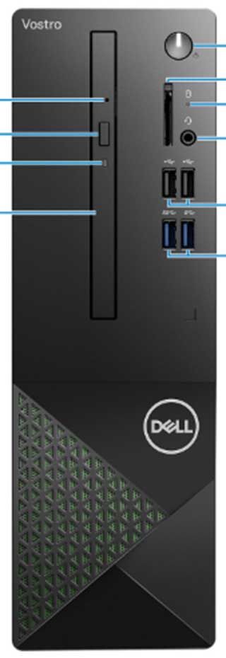 PC Dell Vostro 3710/ Intel Core i5-12400/ 16GB/ 512GB SSD/ Intel UHD Graphics 730/ WL+BT/ Win 11+Off21