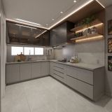  Tủ bếp Acrylic 017 
