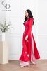 TT0102 - Áo dài thêu màu hồng xác pháo