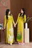 TT0110- Áo dài xanh cốm thêu phú quý