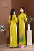 TT0110- Áo dài xanh cốm thêu phú quý