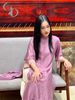 CT0036- Áo dài cách tân tơ óng