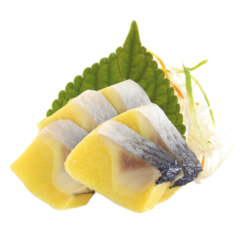  Sashimi Cá Trích Ép Trứng 