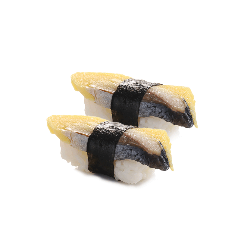  Nigiri Cá Trích Ép Trứng 