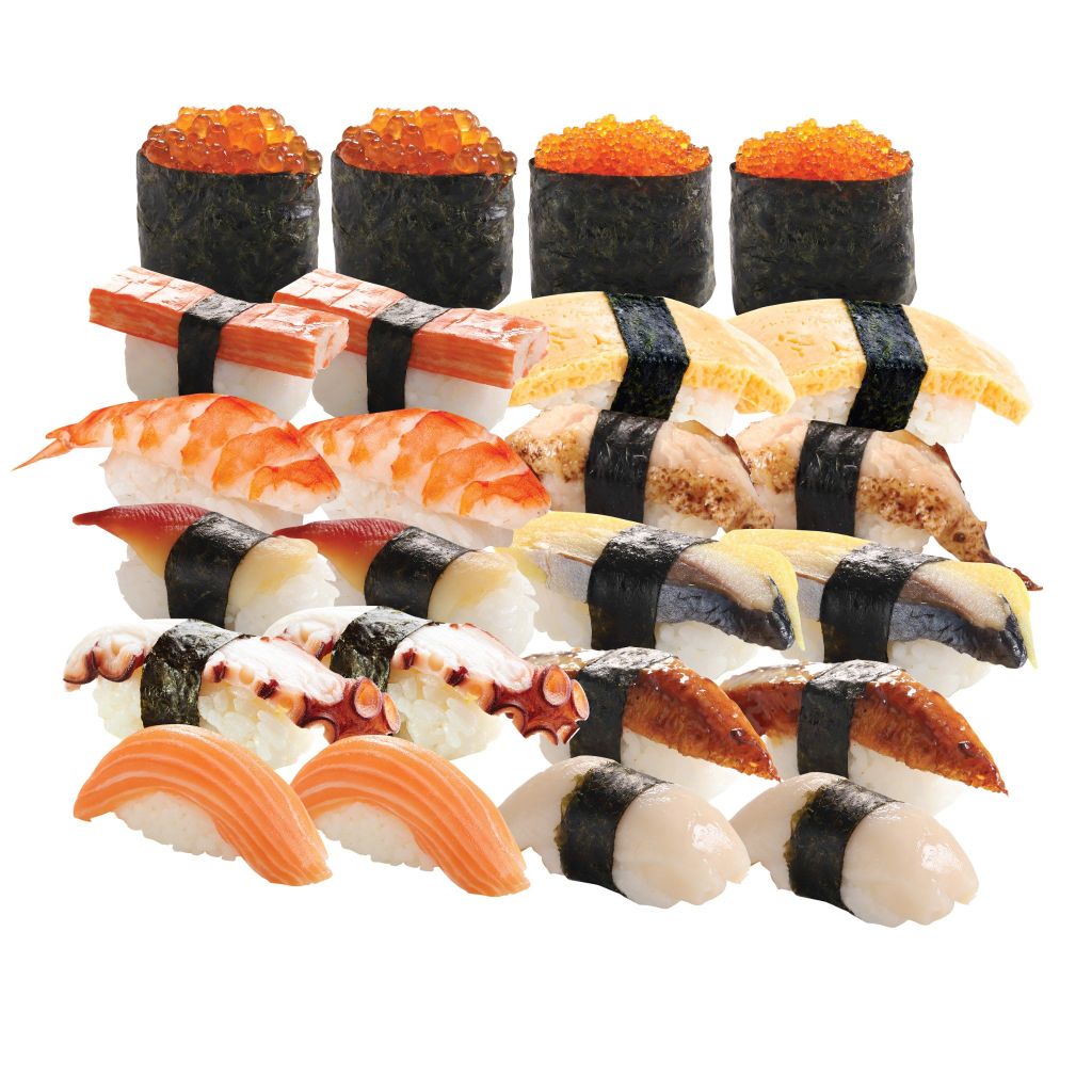  Set 4: Sushi Nigiri Hải Sản Tổng Hợp C 