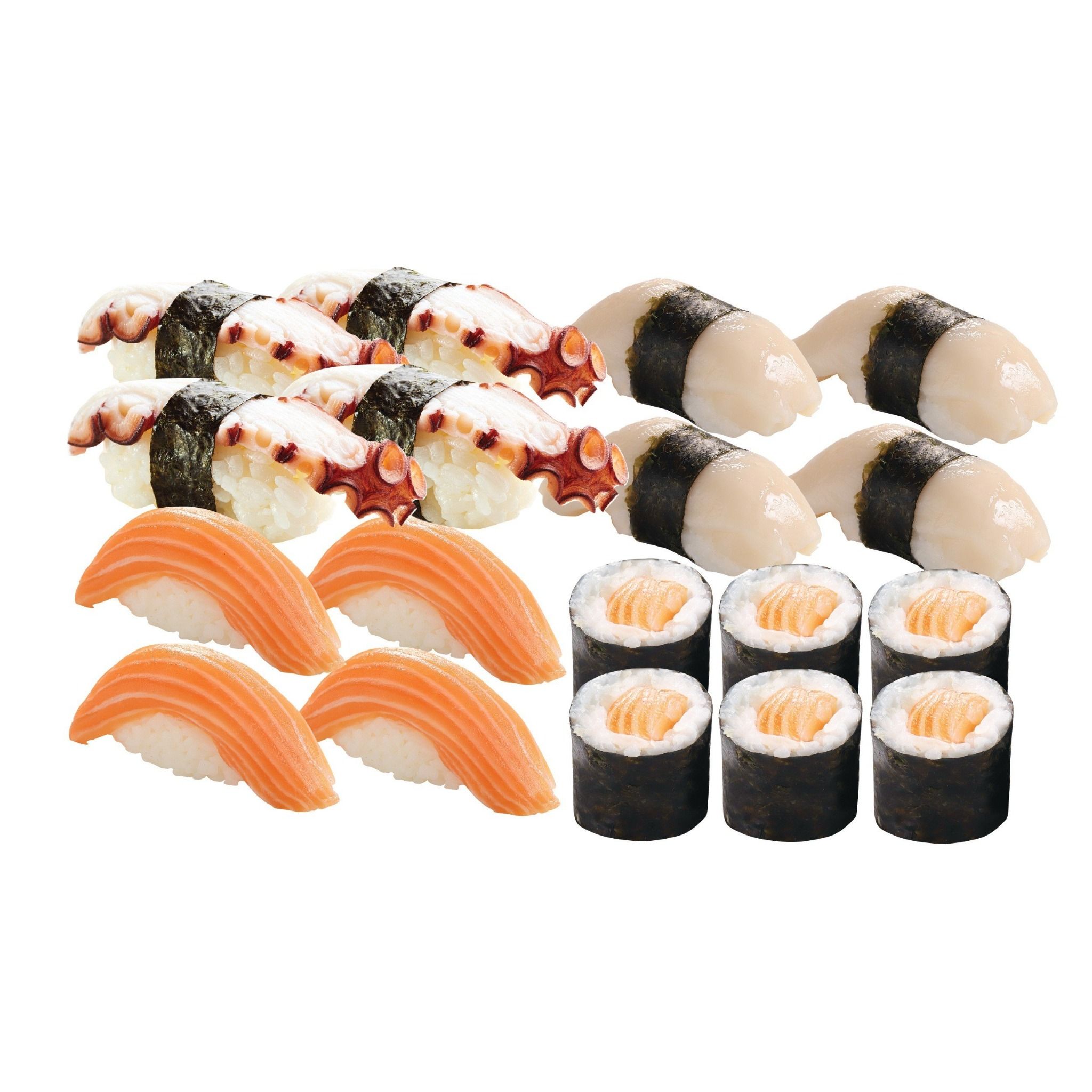  Set 2: Sushi Nigiri Hải Sản Tổng Hợp A 