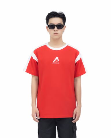 AC Stripe T-Shirt Red