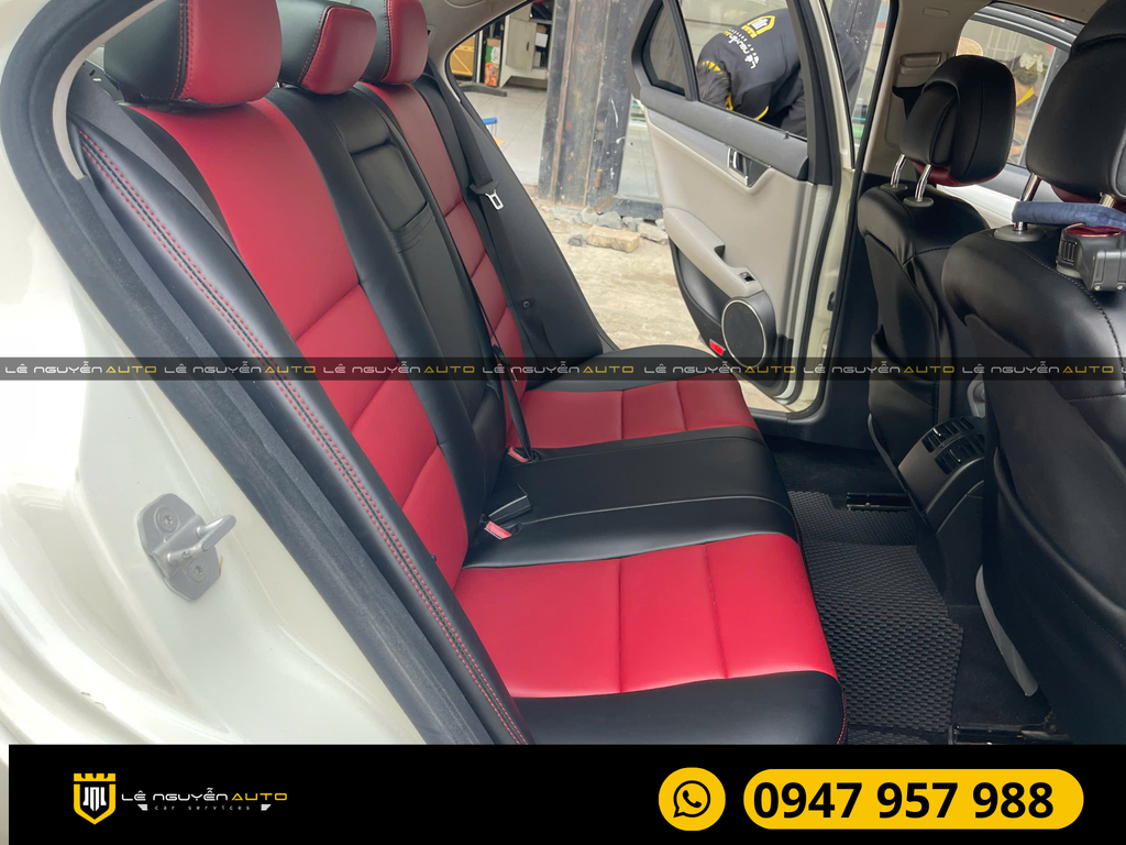 BỌC GHẾ DA MERCEDES C200 2012
