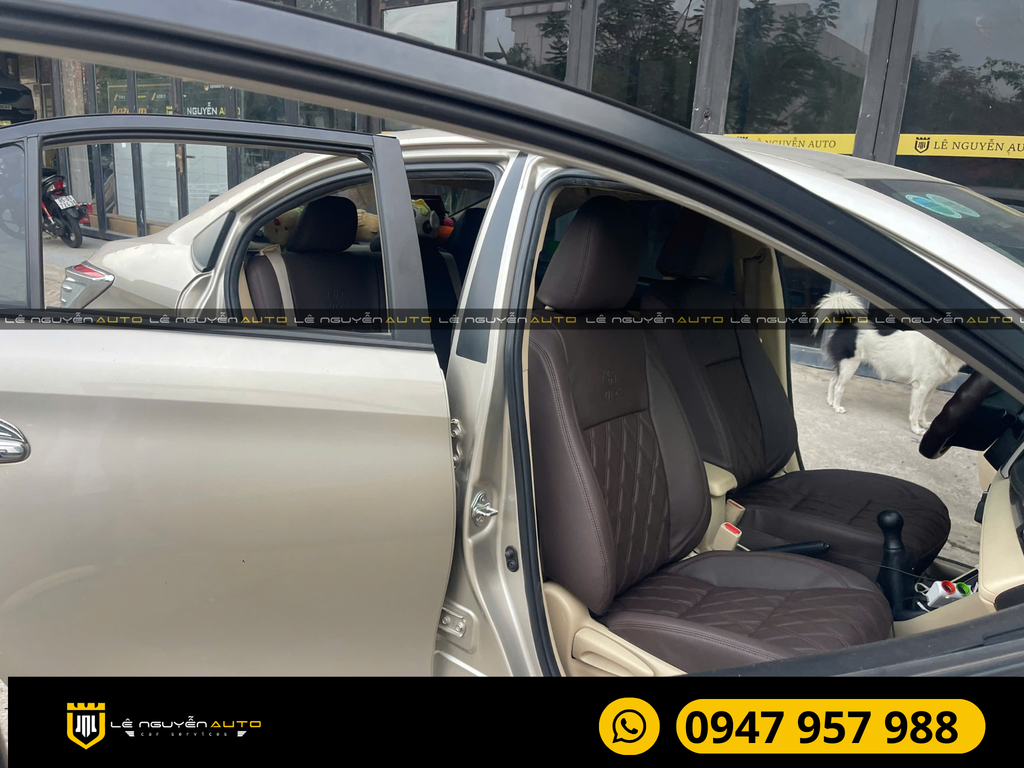 BỌC GHẾ DA XE TOYOTA VIOS