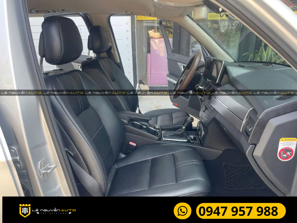 MERCEDES GLK BỌC GHẾ DA BÒ Ý