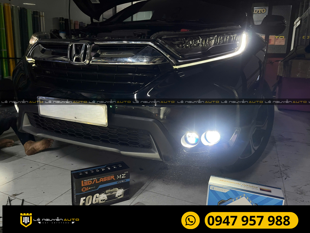 XE HONDA CR-V 2019 ĐỘ 2 BI GẦM GTR F10 TUBO