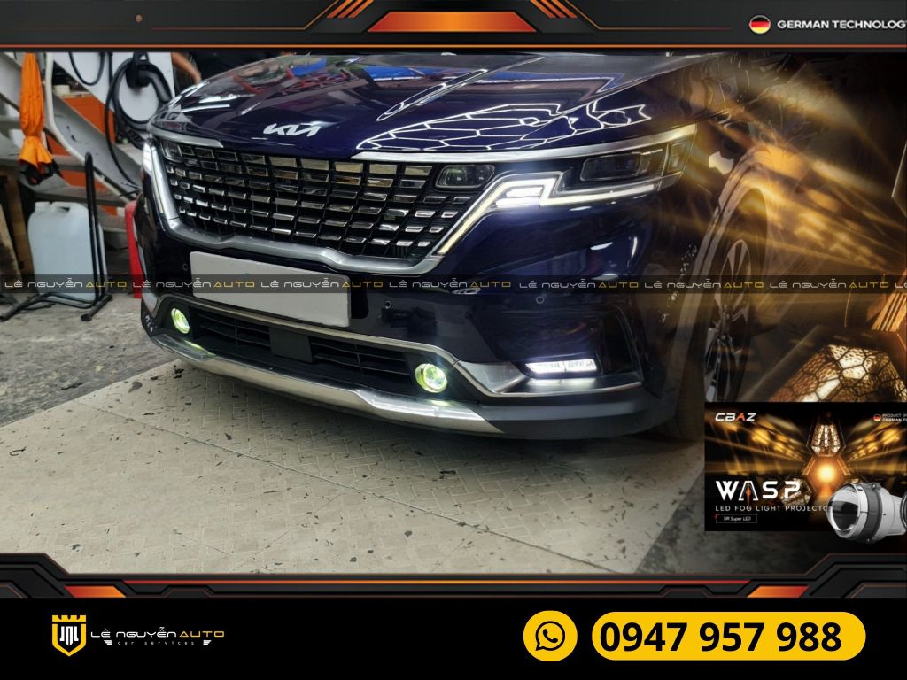 KIA CARNIVAL - BI GẦM WASP LED FOG LIGHT