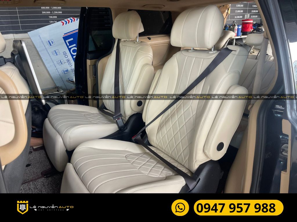 BỌC GHẾ DA XE KIA SEDONA
