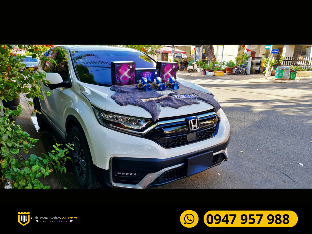 Bộ Đèn Bi Aozoom Cho Xe Honda HRV
