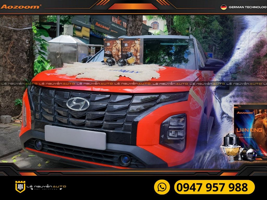 HUYNDAI CRETA LÊN BI LED