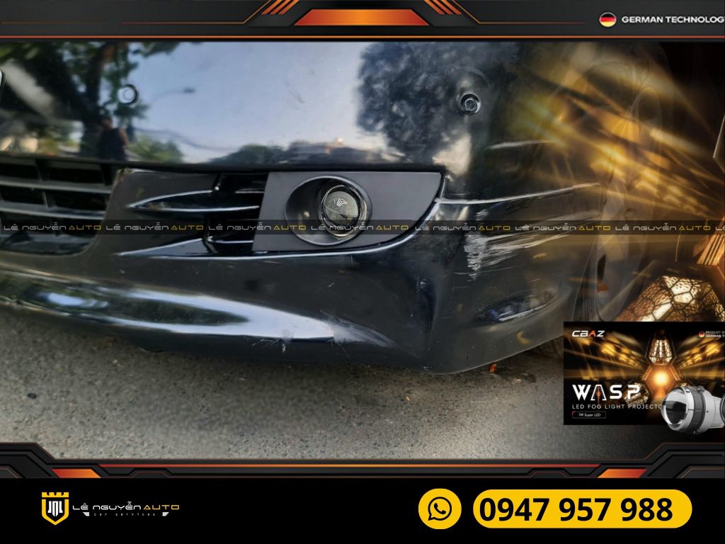 HONDA CIVIC 2006- BI LED LEO LIGHT & BI GẦM WASP LED FOG LIGHT