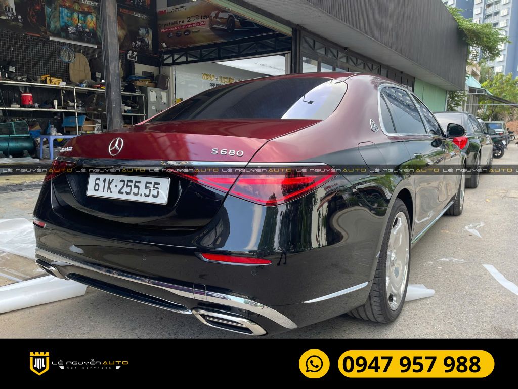 MAYBACH S680 DÁN PPF BẢO VỆ SƠN