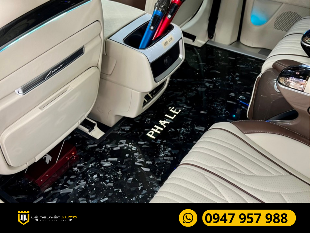 Độ ghế Limousine cho xe KIA CARNIVAL