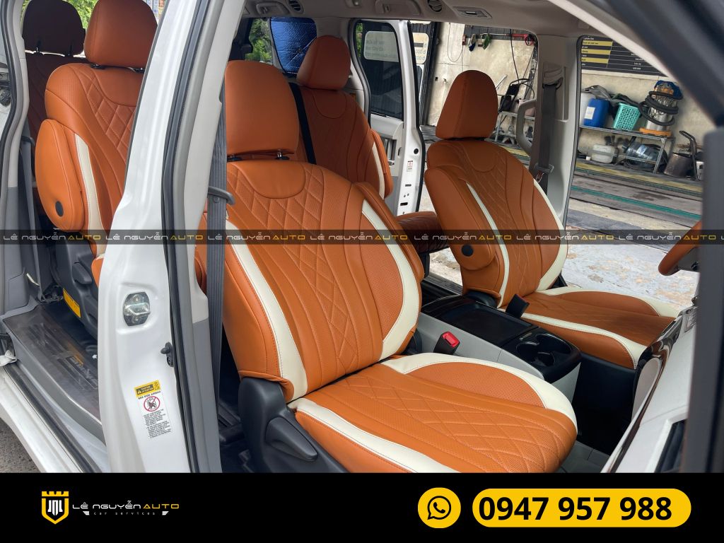 TOYOTA SIENNA BỌC GHẾ DA